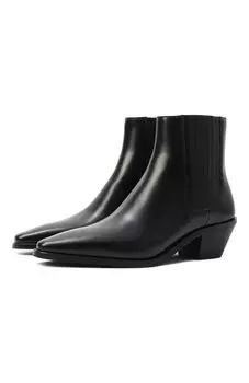 Кожаные ботильоны BOSS
