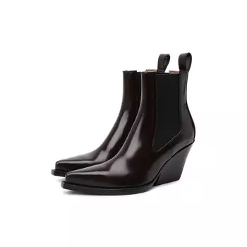 Кожаные казаки BV Lean Bottega Veneta