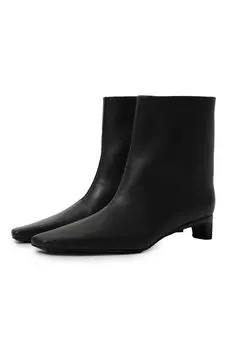 Кожаные ботильоны Celine Loulou de Saison