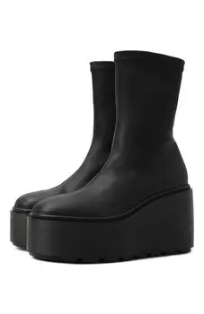 Кожаные ботильоны F20 Zeppa Stripy Vic Matie