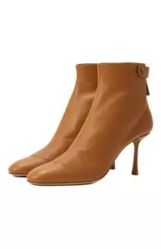 Кожаные ботильоны Francesco Russo