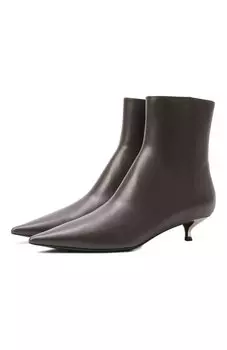 Кожаные ботильоны Giorgio Armani