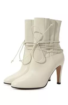 Кожаные ботильоны Gucci