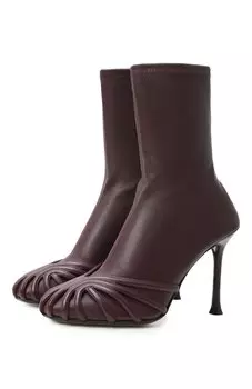 Кожаные ботильоны Iman 95 Alevi Milano