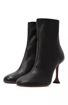 Кожаные ботильоны Iris 95 Amina Muaddi