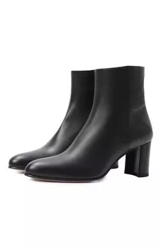 Кожаные ботильоны Kiton