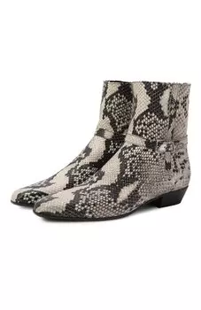 Кожаные ботильоны Pantanetti