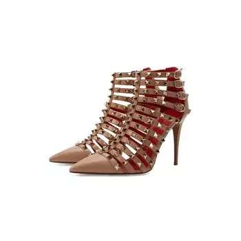 Кожаные ботильоны Rockstud Alcove Valentino