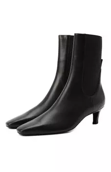 Кожаные ботильоны TOTEME