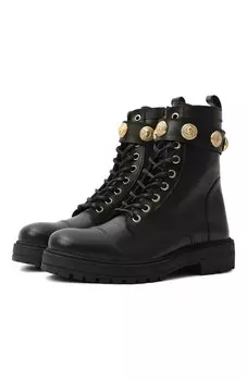 Кожаные ботинки Balmain