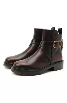 Кожаные ботинки Diane Chlo