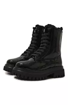 Кожаные ботинки Dolce & Gabbana