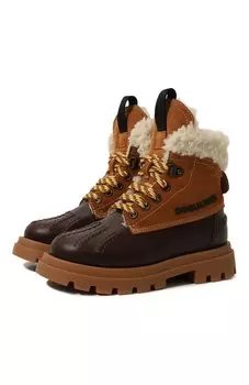 Кожаные ботинки Dsquared2