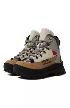 Кожаные ботинки Dsquared2