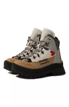 Кожаные ботинки Dsquared2