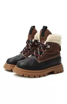 Кожаные ботинки Dsquared2