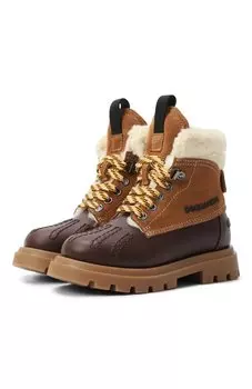 Кожаные ботинки Dsquared2