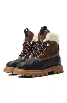 Кожаные ботинки Dsquared2