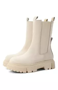 Кожаные ботинки Elisabetta Franchi La Mia Bambina