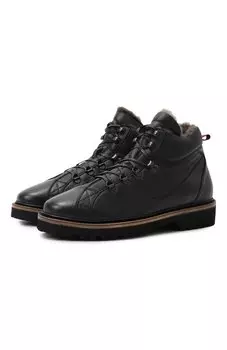 Кожаные ботинки Kiton