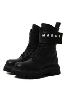 Кожаные ботинки Marni