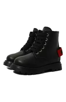 Кожаные ботинки Moschino