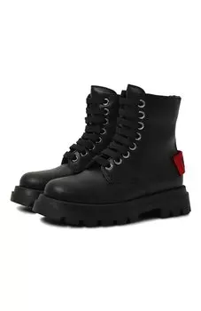 Кожаные ботинки Moschino