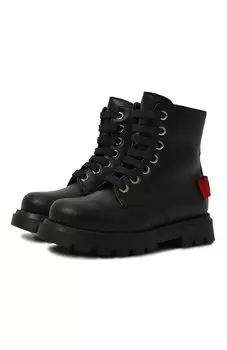 Кожаные ботинки Moschino