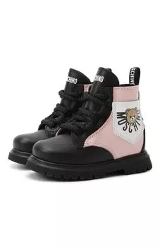 Кожаные ботинки Moschino