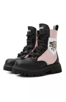Кожаные ботинки Moschino