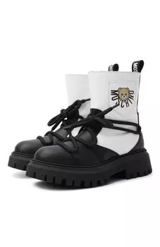 Кожаные ботинки Moschino