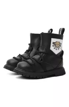 Кожаные ботинки Moschino