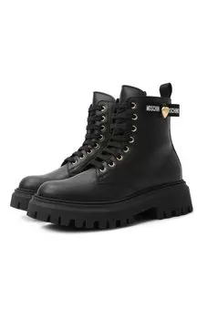 Кожаные ботинки Moschino