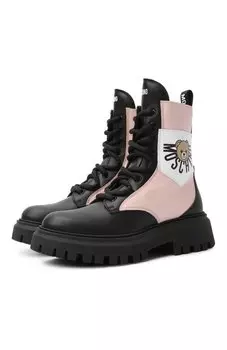 Кожаные ботинки Moschino