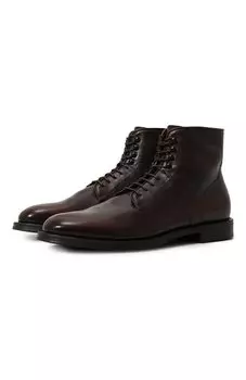 Кожаные ботинки Pantanetti