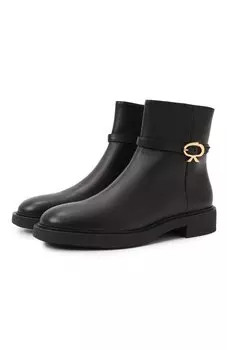 Кожаные ботинки Ribbon Dumont Gianvito Rossi