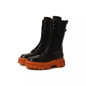 Кожаные ботинки Santoni