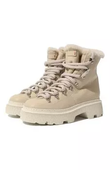 Кожаные ботинки Santoni