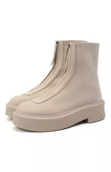Кожаные ботинки Zipped Boot I The Row