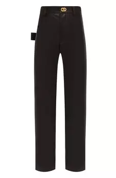 Кожаные брюки Bottega Veneta