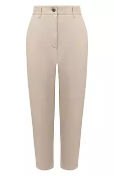 Кожаные брюки Brunello Cucinelli