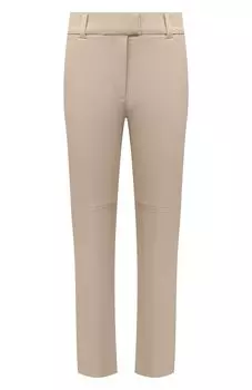 Кожаные брюки Brunello Cucinelli