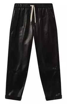 Кожаные брюки Brunello Cucinelli