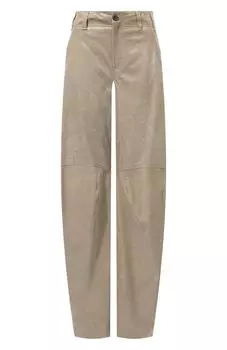 Кожаные брюки Brunello Cucinelli