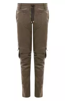 Кожаные брюки-карго CHMPS PARISSE