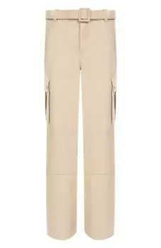 Кожаные брюки-карго Jacob Lee