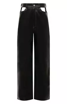 Кожаные брюки Manokhi