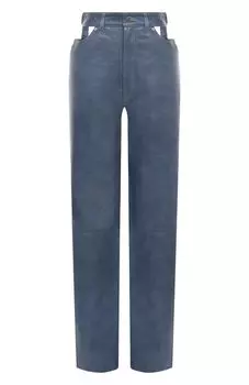 Кожаные брюки Manokhi