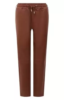 Кожаные брюки Max&Moi