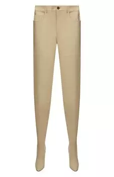 Кожаные брюки Saint Laurent